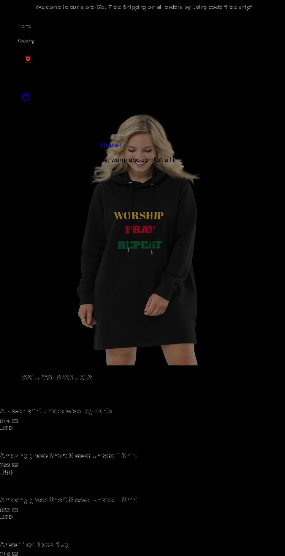 lifelovefaith.com shopify website screenshot