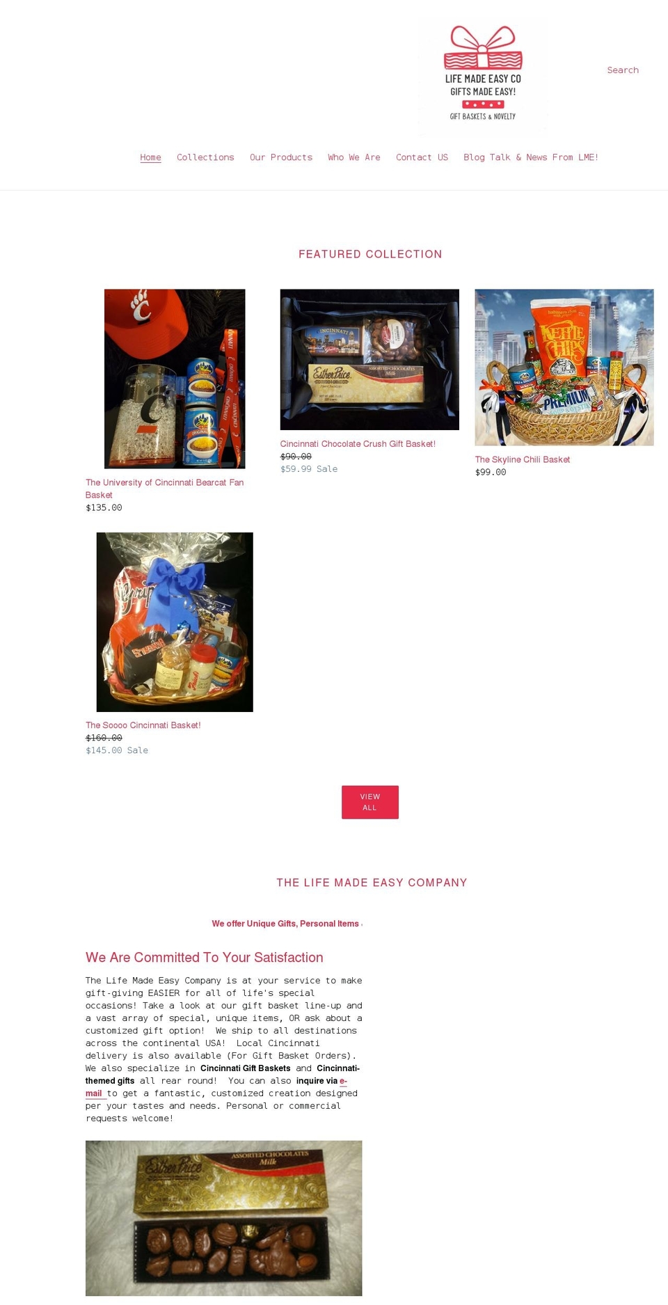 lifemadeeasy.org shopify website screenshot