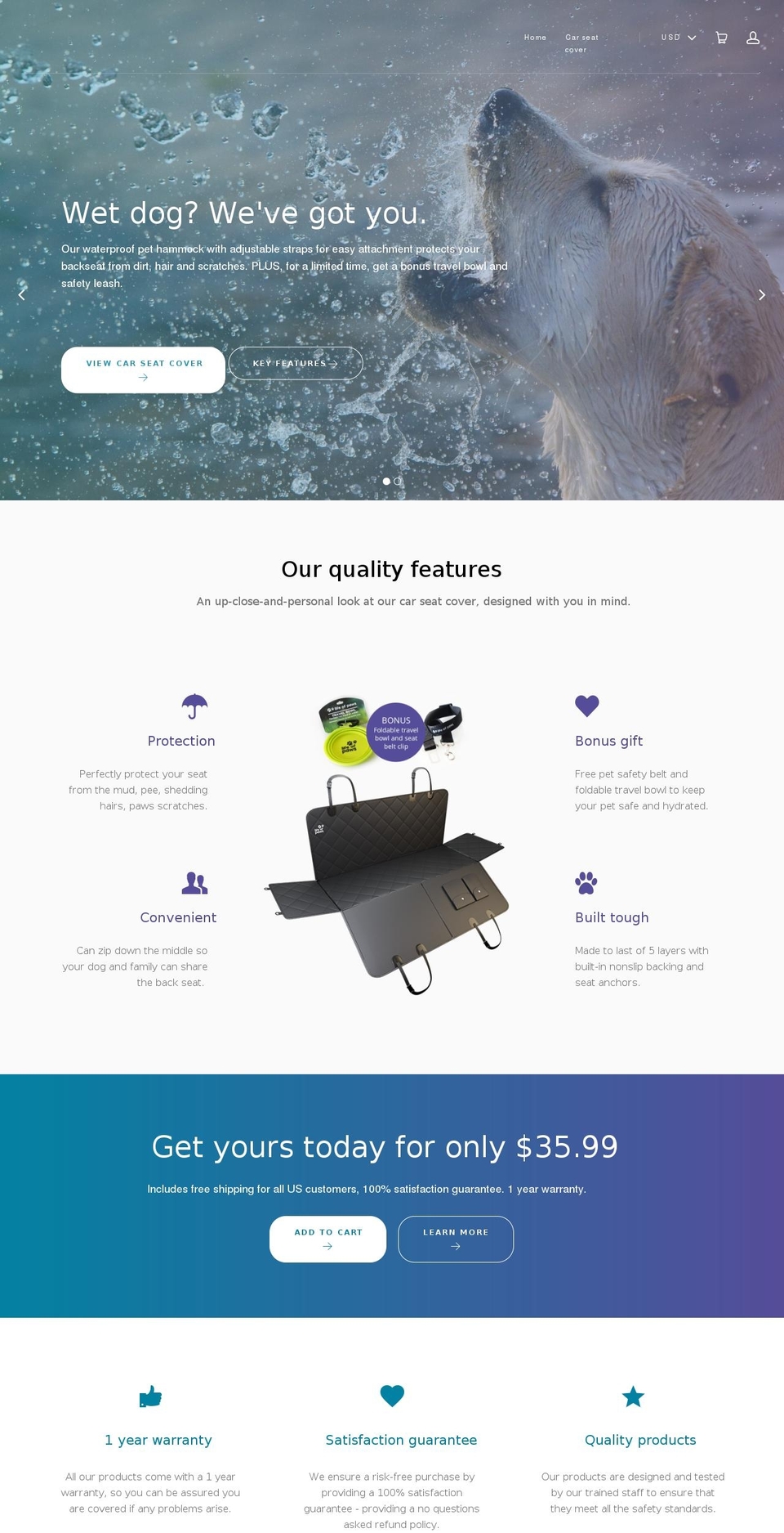 lifeofpaws.com — Shopify storefront screenshot