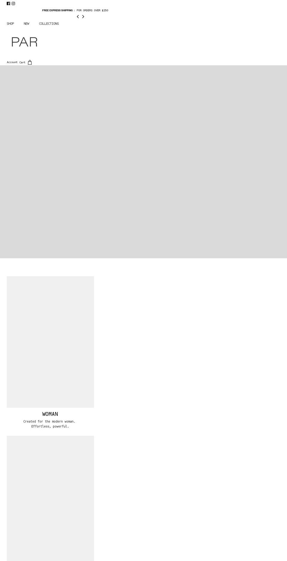 lifeonpar.com shopify website screenshot