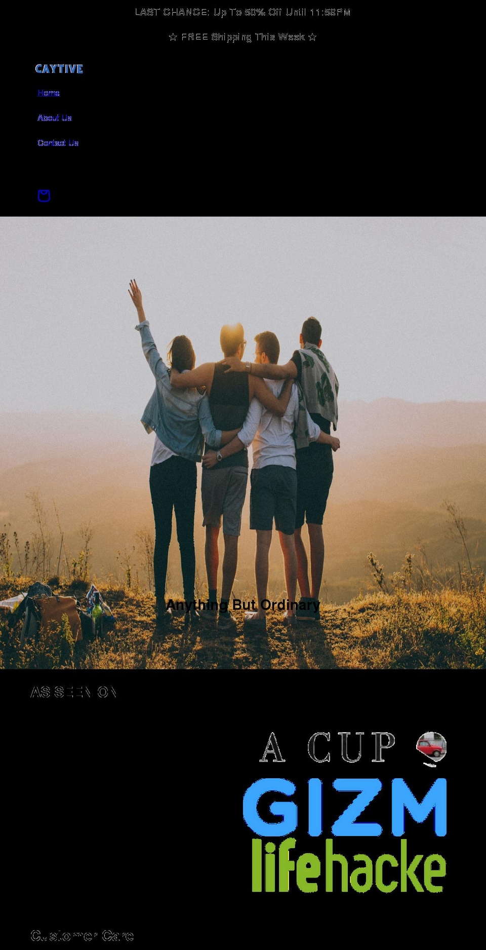 lifeprovement.com shopify website screenshot