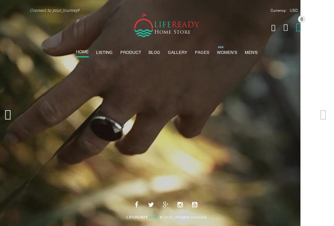 lifereadyhome.com shopify website screenshot