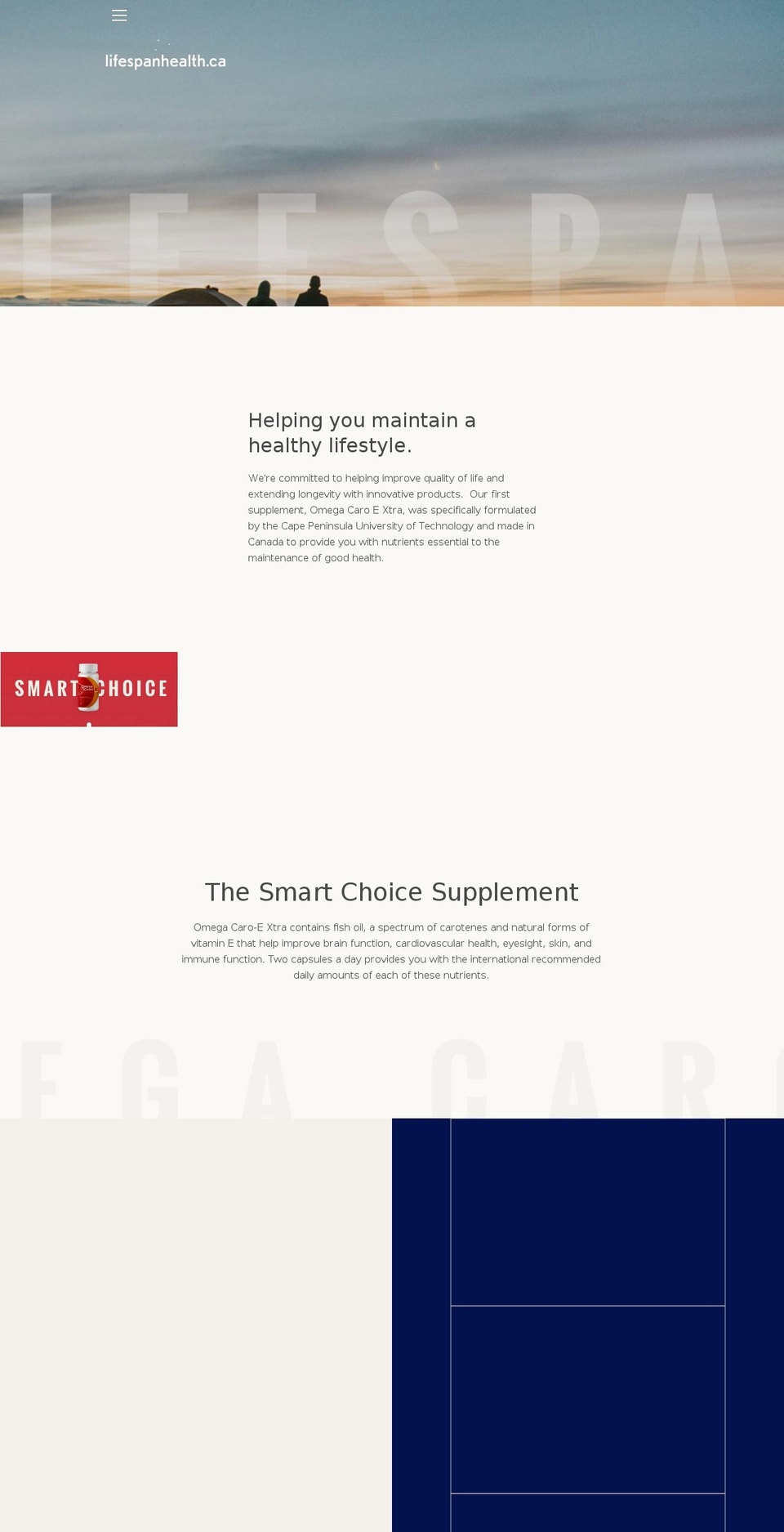 lifespanhealth.ca shopify website screenshot