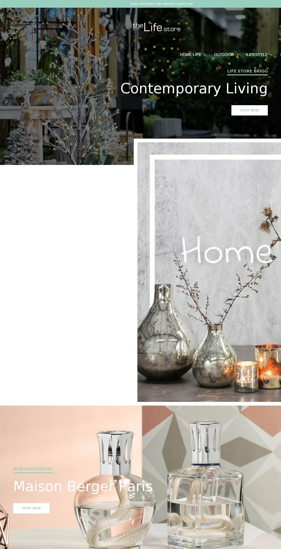 lifestorebrigg.com shopify website screenshot