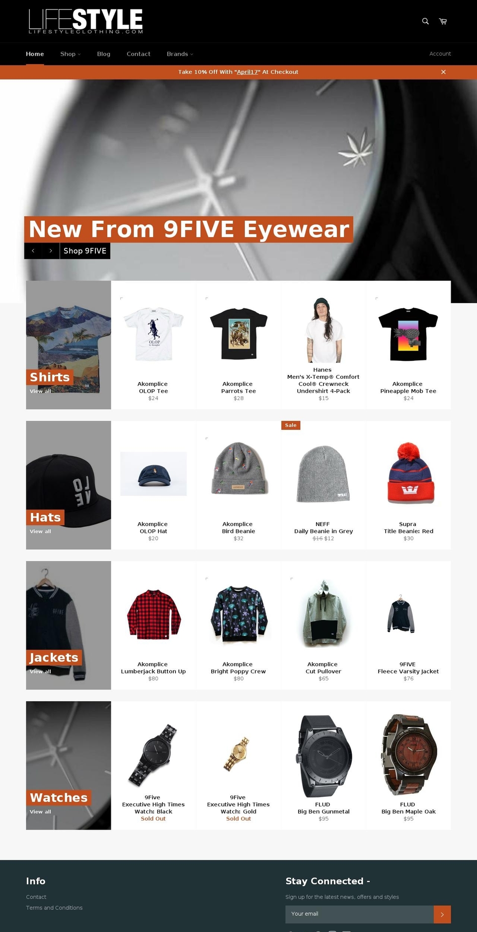lifestyleclothing.com shopify website screenshot