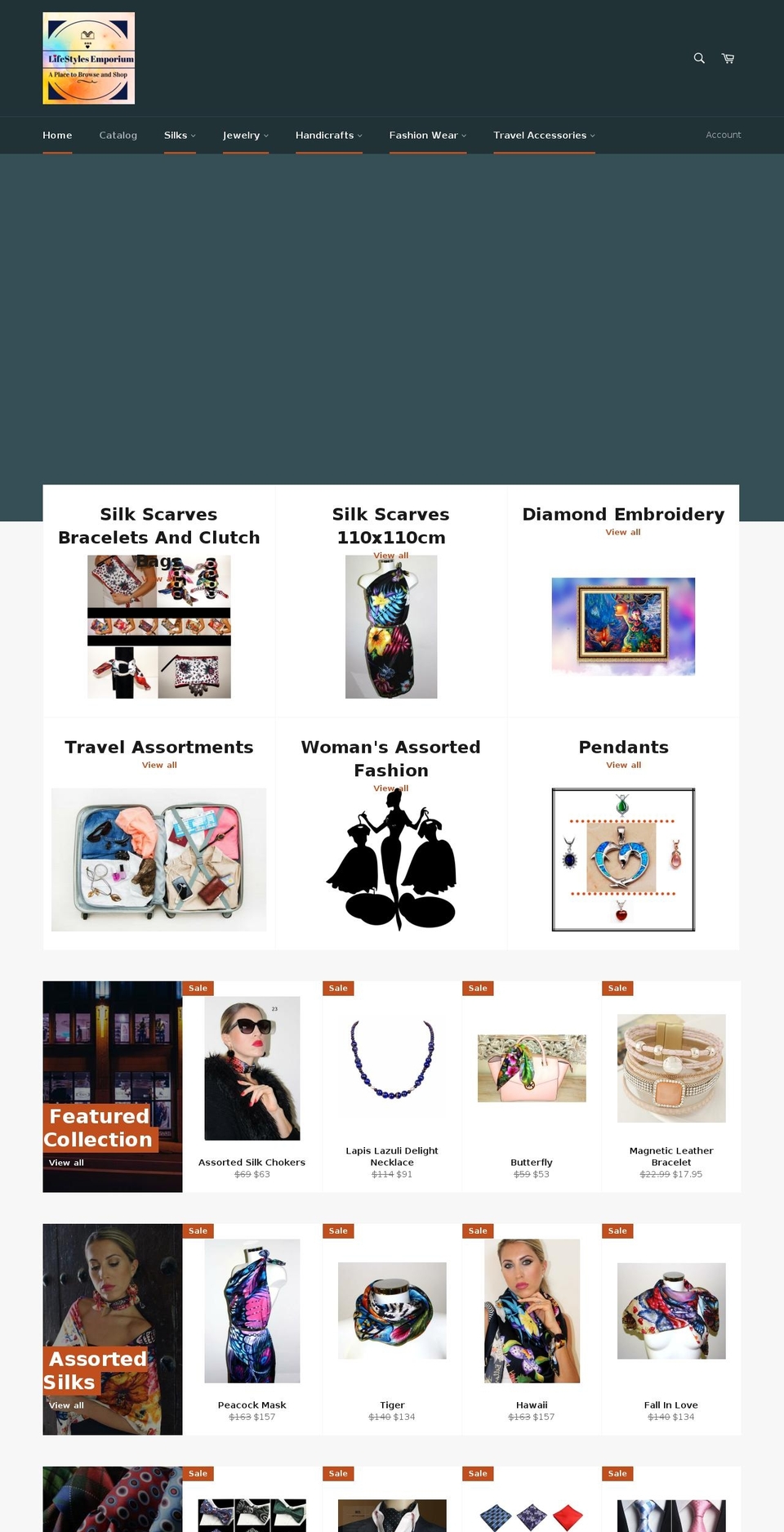 lifestyles-emporium.com — Shopify storefront screenshot