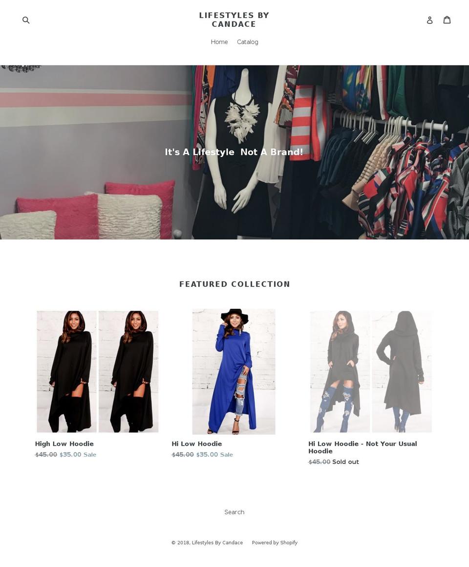lifestylesbycandace.com — Shopify storefront screenshot