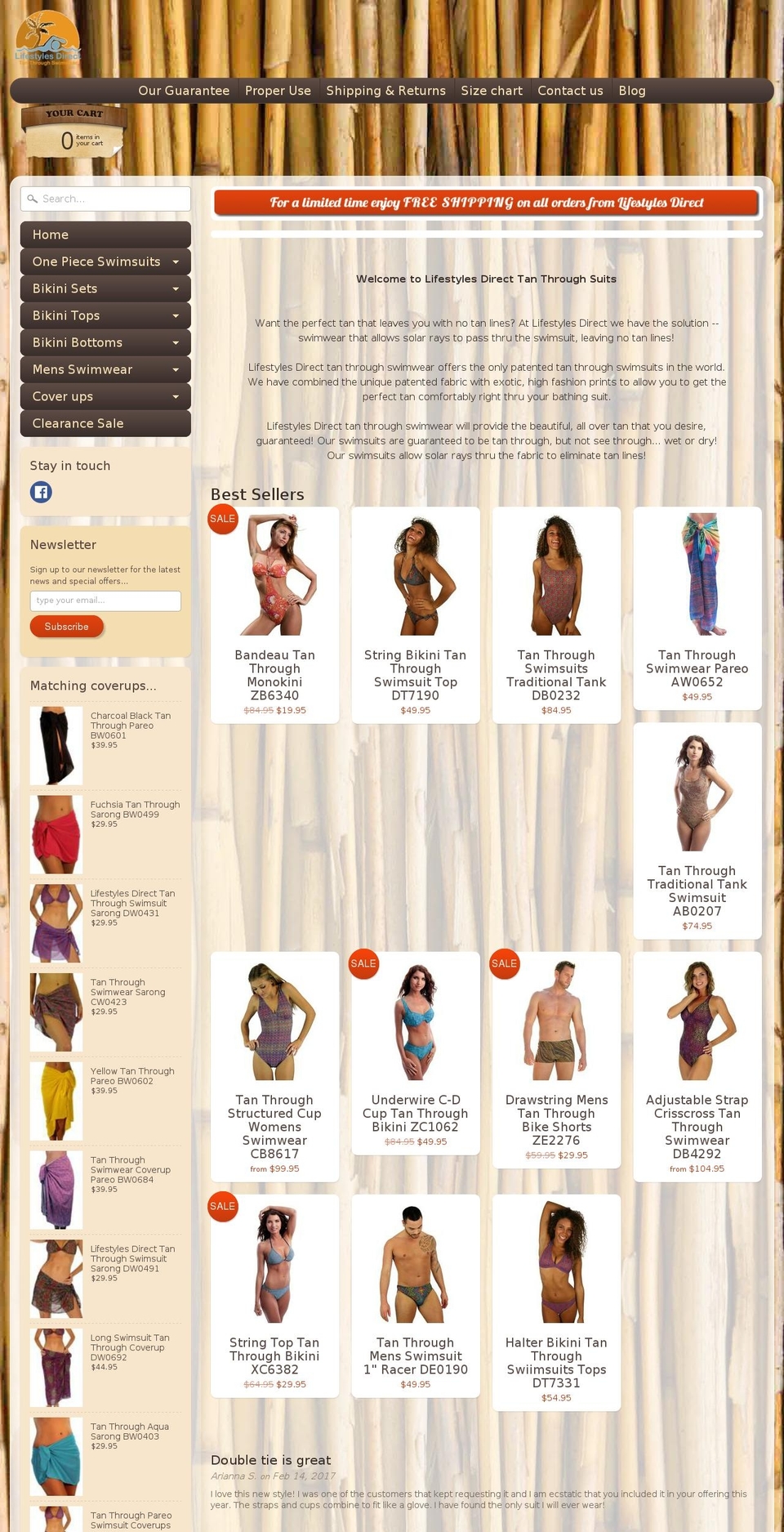 lifestylesdirect.com shopify website screenshot