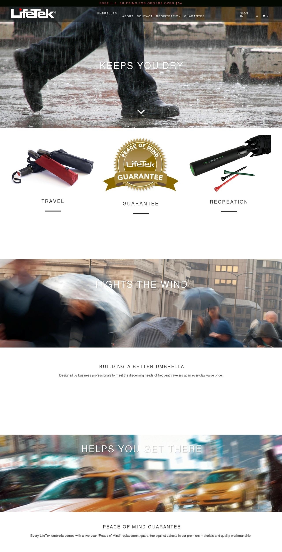 lifetek.com shopify website screenshot