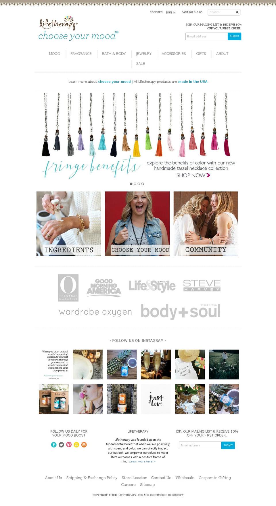 lifetherapy.com shopify website screenshot