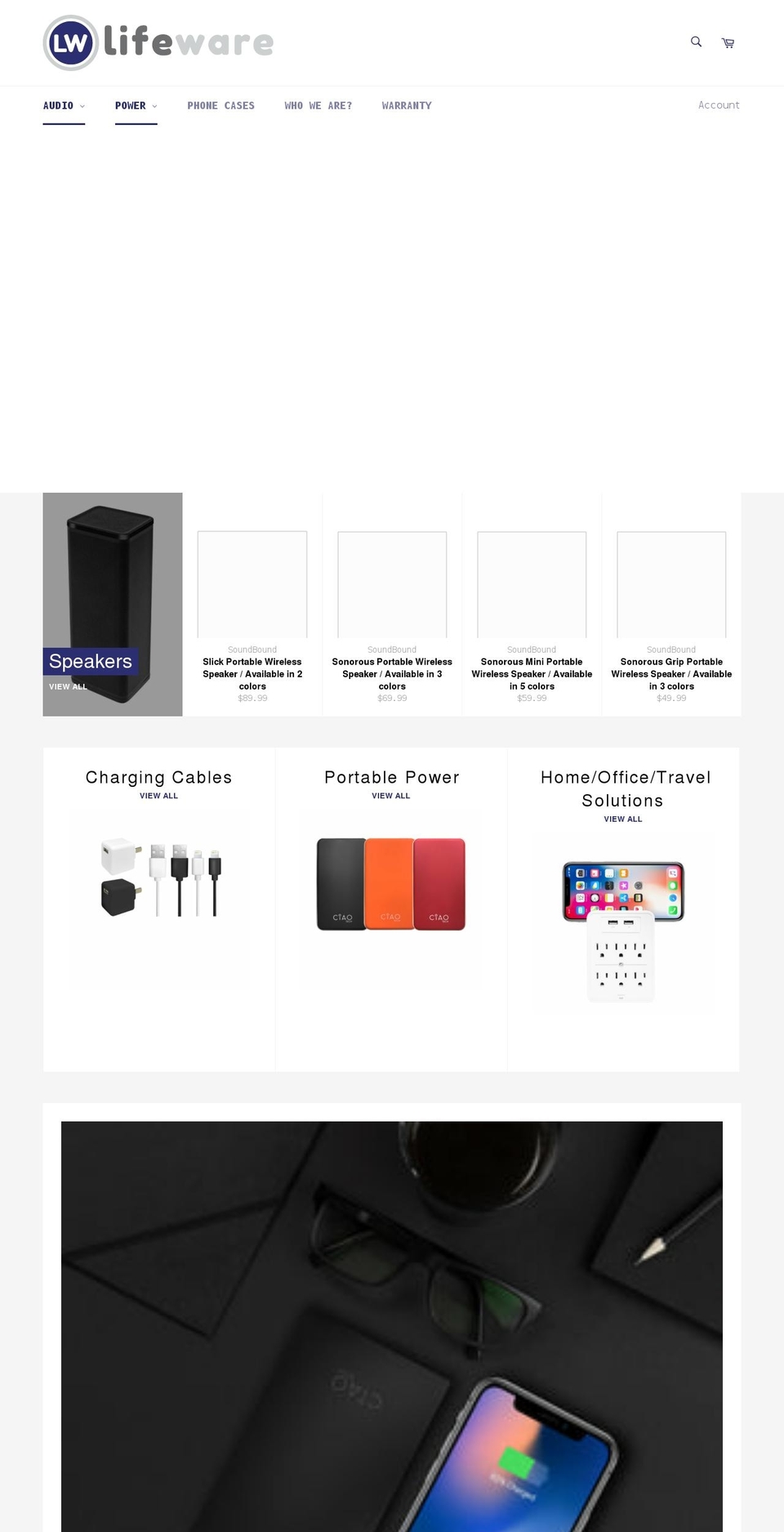 lifewaregroup.com shopify website screenshot