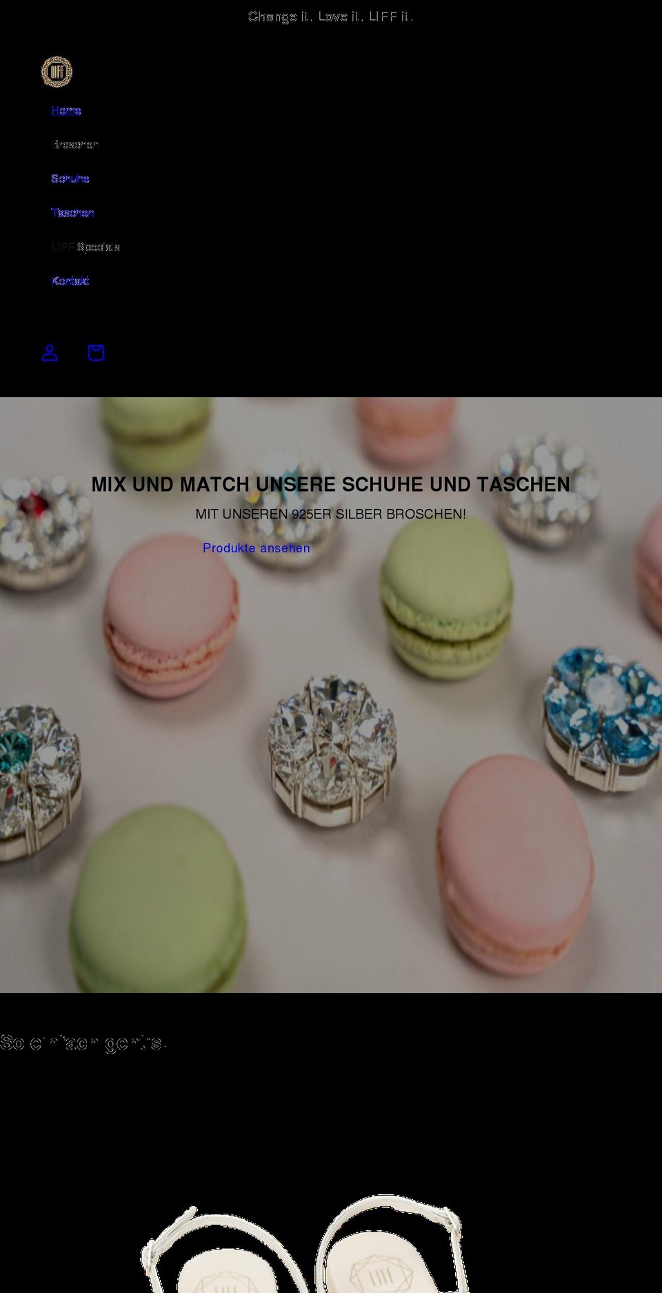 liff-berlin.com shopify website screenshot