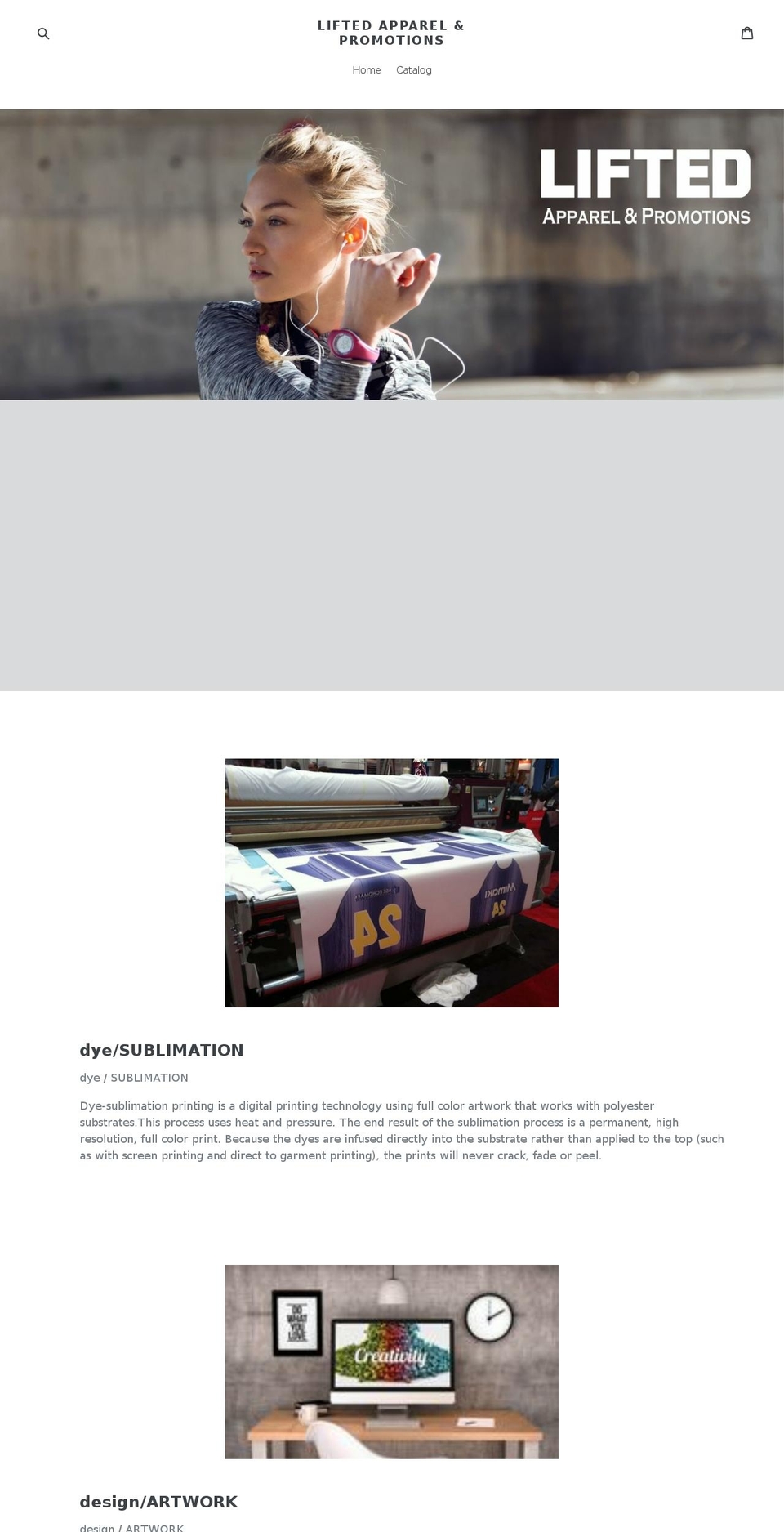 liftedwear.com shopify website screenshot