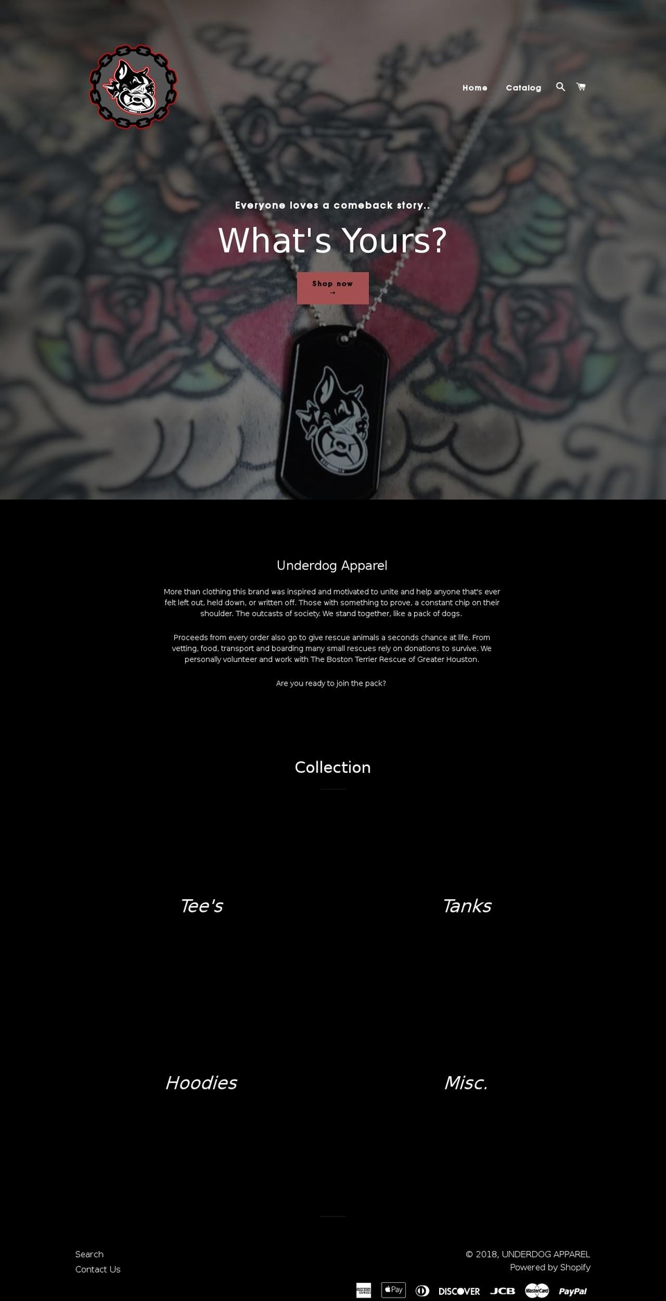 liftheavybarkloud.com — Shopify storefront screenshot