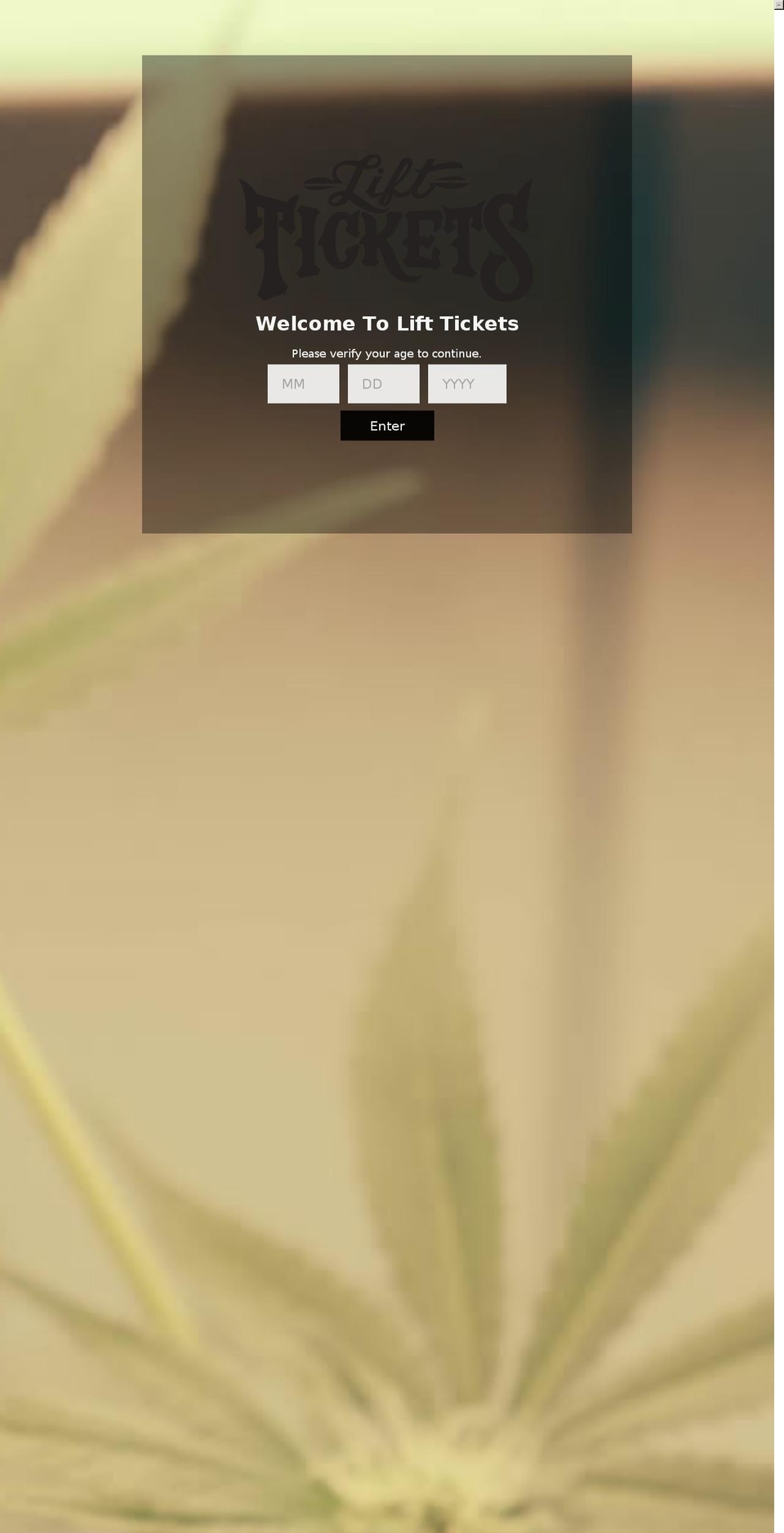 liftickets710.com — Shopify storefront screenshot
