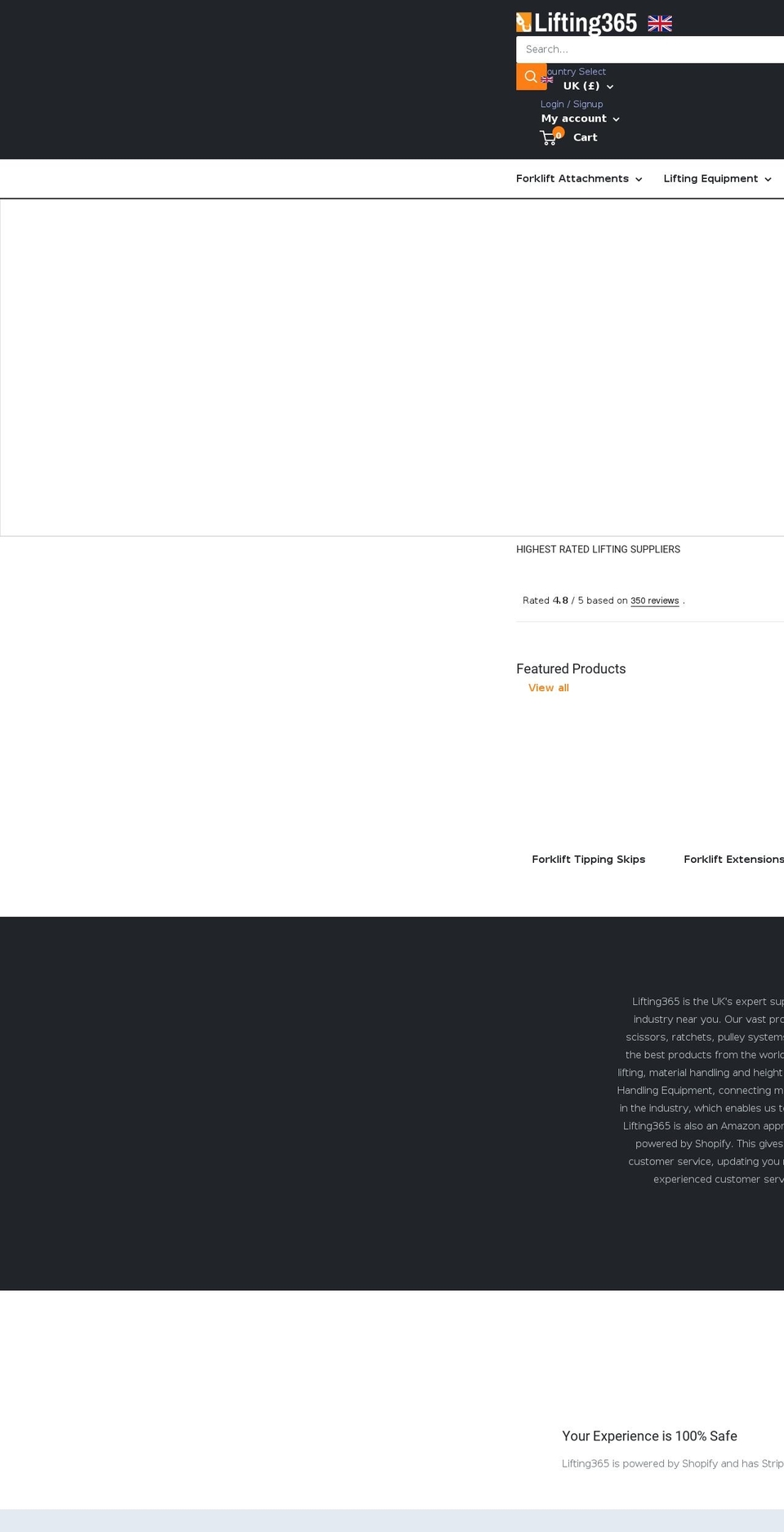 lifting365.com shopify website screenshot