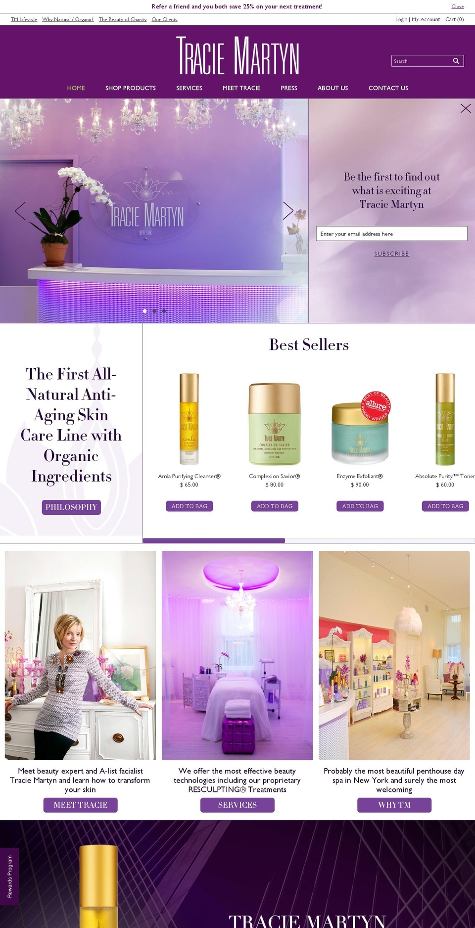 liftingfacials.net shopify website screenshot