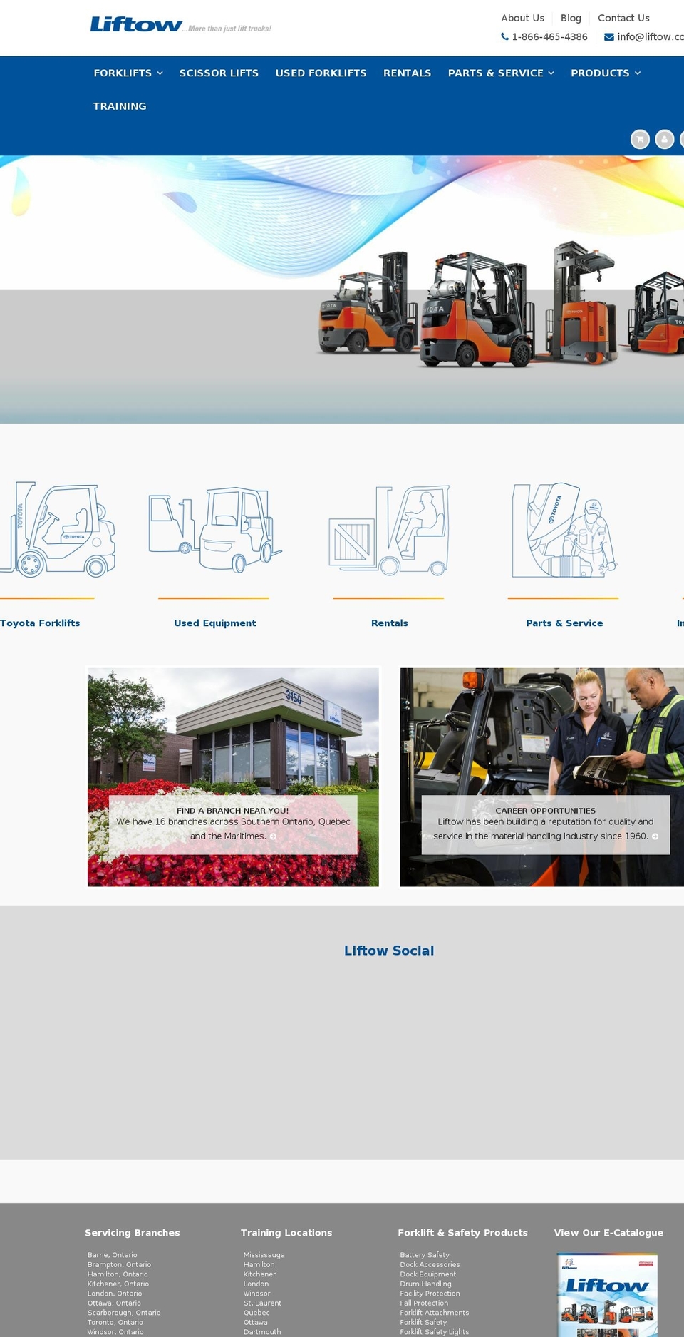 liftow.com shopify website screenshot