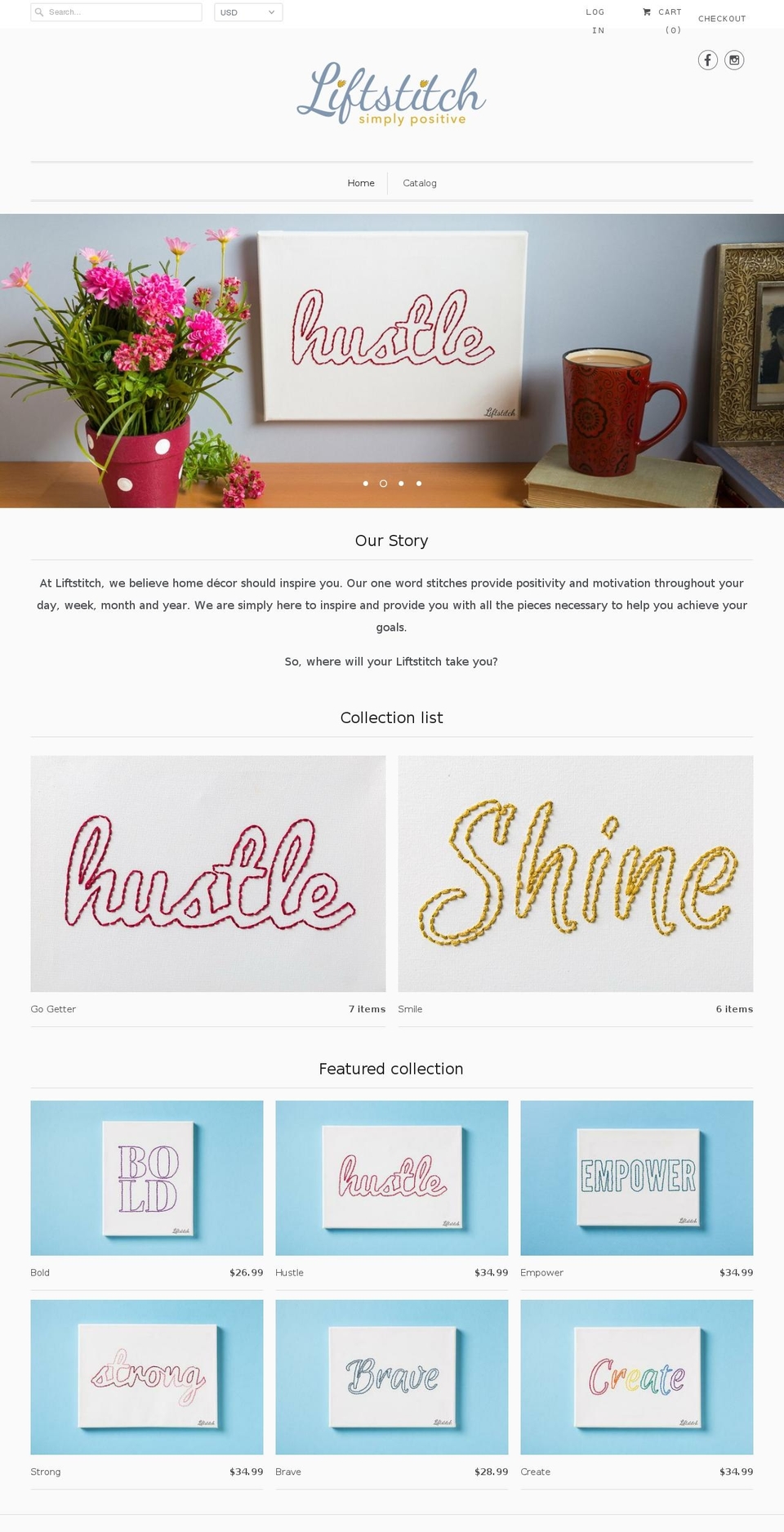 liftstitch.com — Shopify storefront screenshot