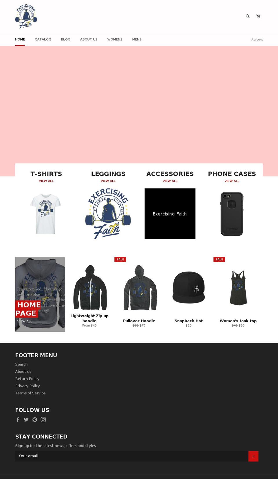 liftwithfaith.com — Shopify storefront screenshot