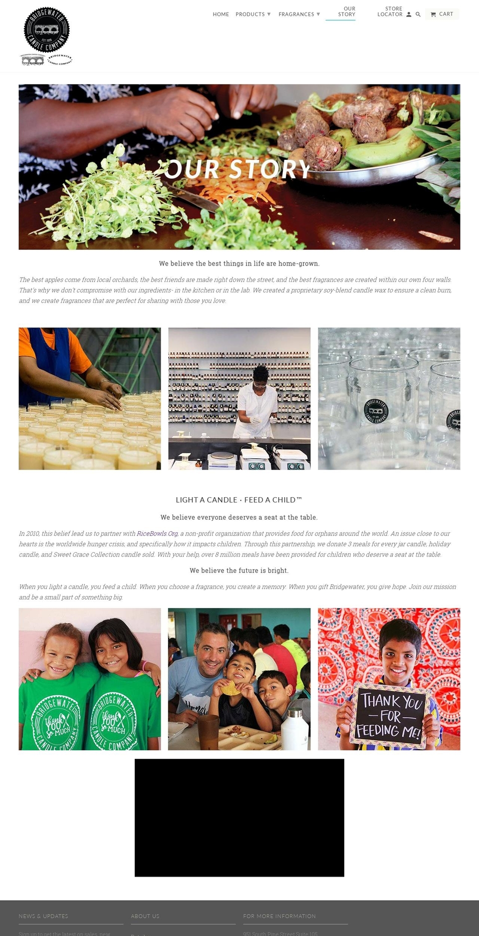 lightacandlegrowafamily.com shopify website screenshot