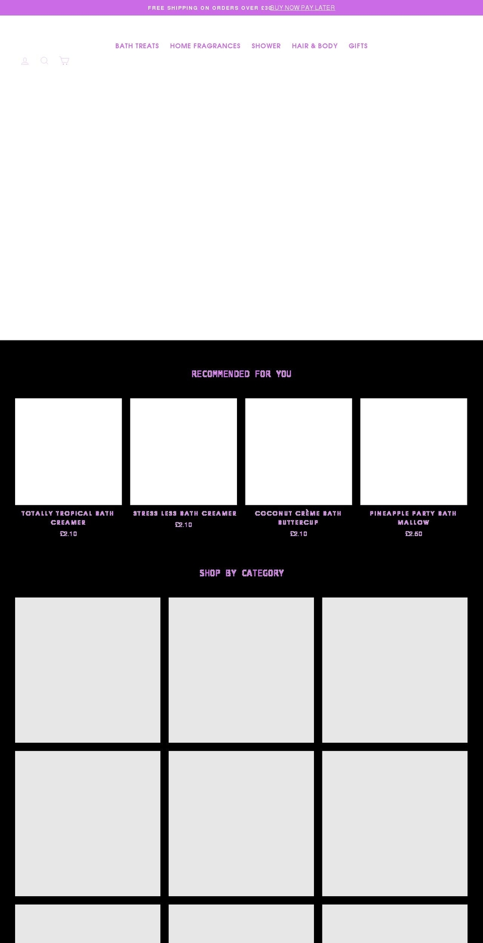 lightandscent.co.uk shopify website screenshot