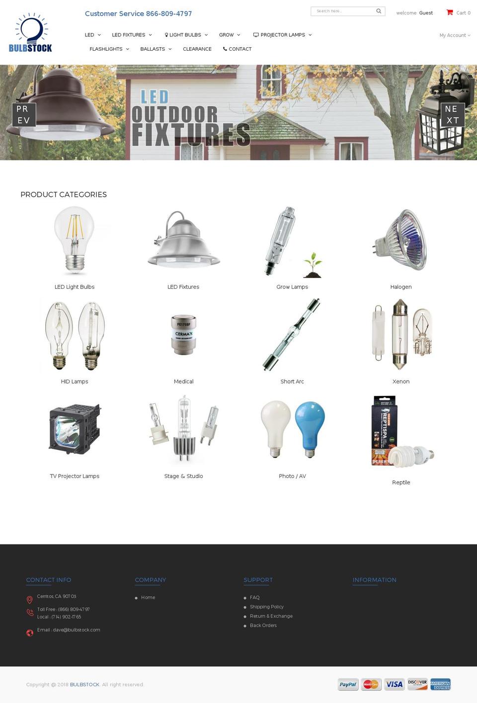 jhilmil Shopify theme site example lightbulbsuperstoreusa.com