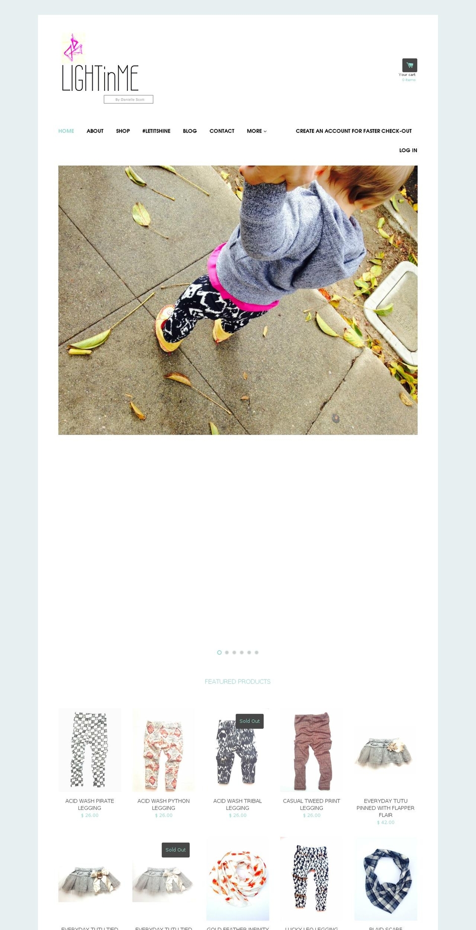 lightinme.net shopify website screenshot