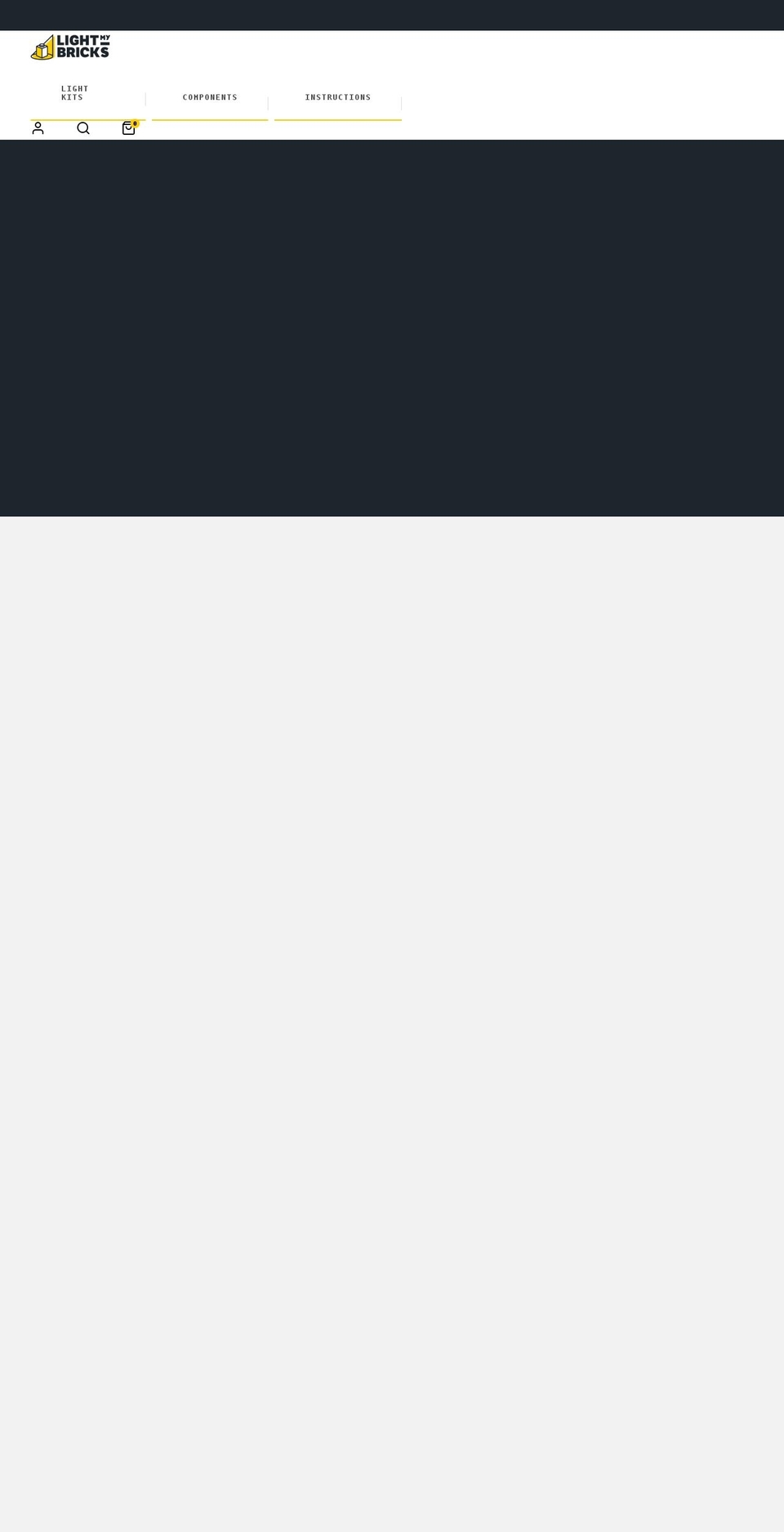 lightmybricks.co.uk shopify website screenshot