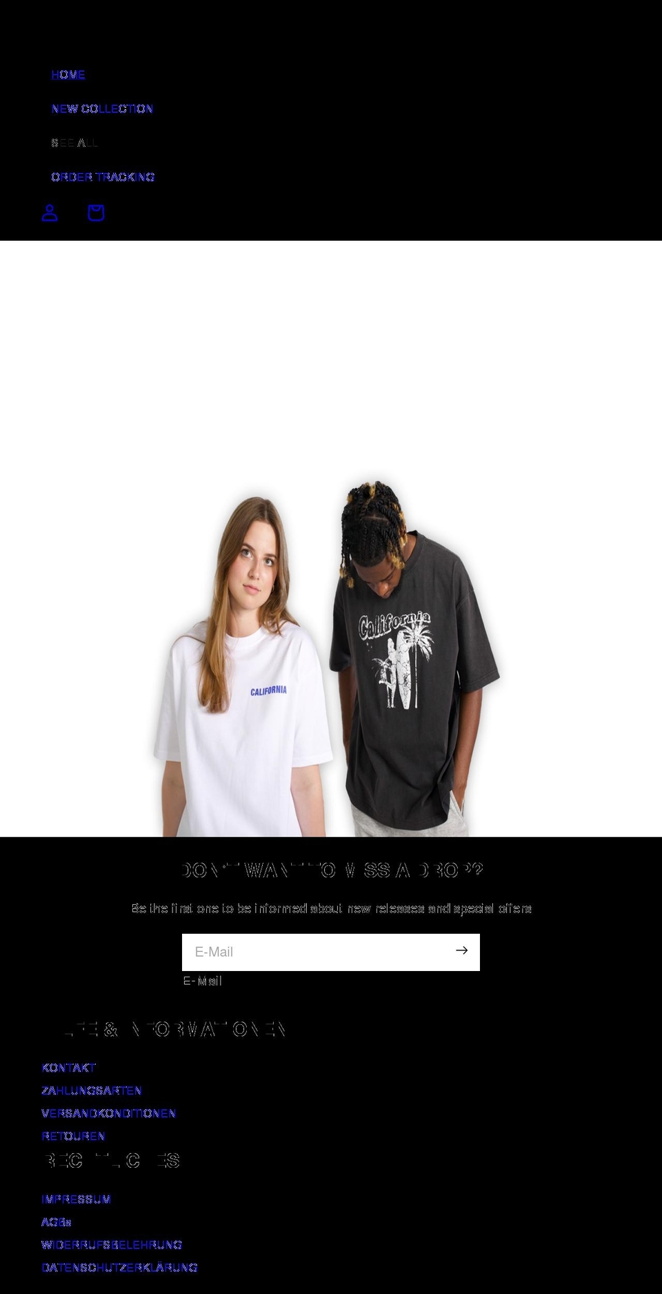 lightningclothing.com shopify website screenshot