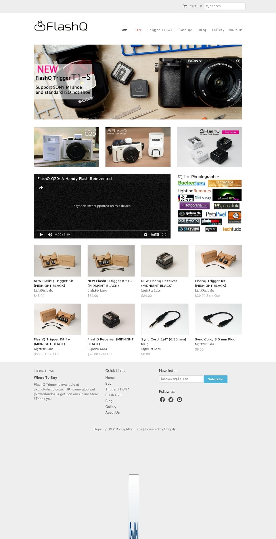 lightpixlabs.com shopify website screenshot