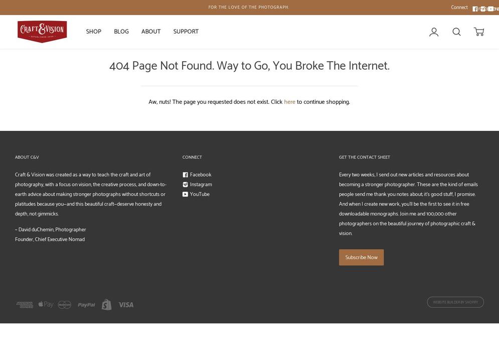 lightroomsimplified.com shopify website screenshot