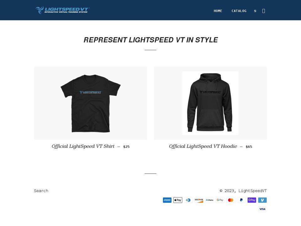 lightspeedvt.myshopify.com shopify website screenshot