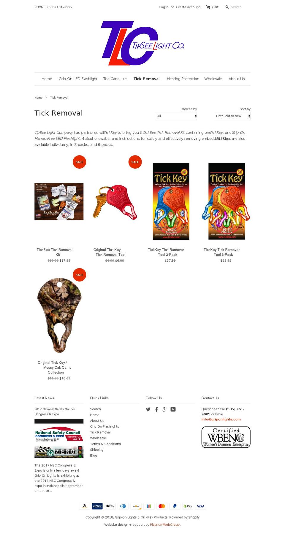 lightthebite.com — Shopify storefront screenshot