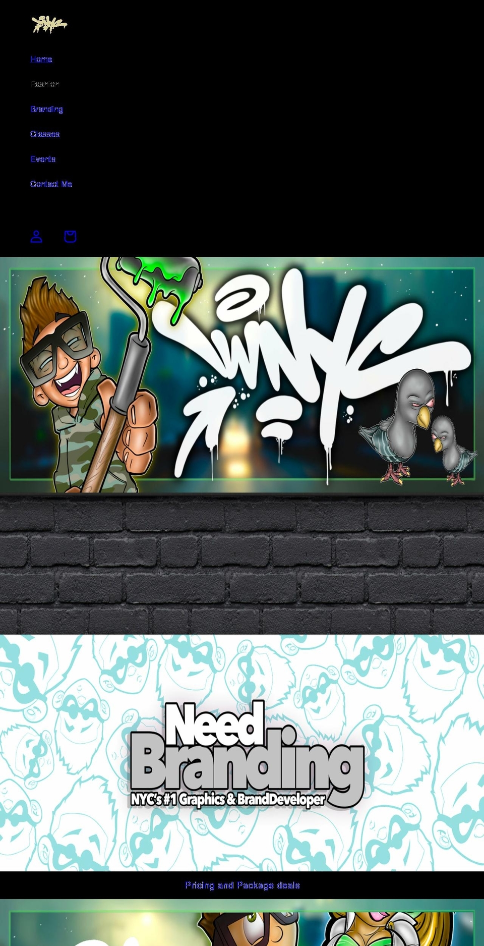 lightweightnyc.com shopify website screenshot