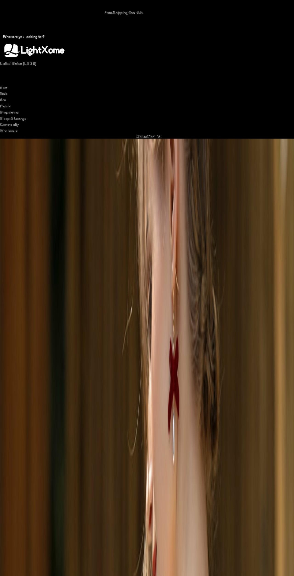 lightxome.com shopify website screenshot