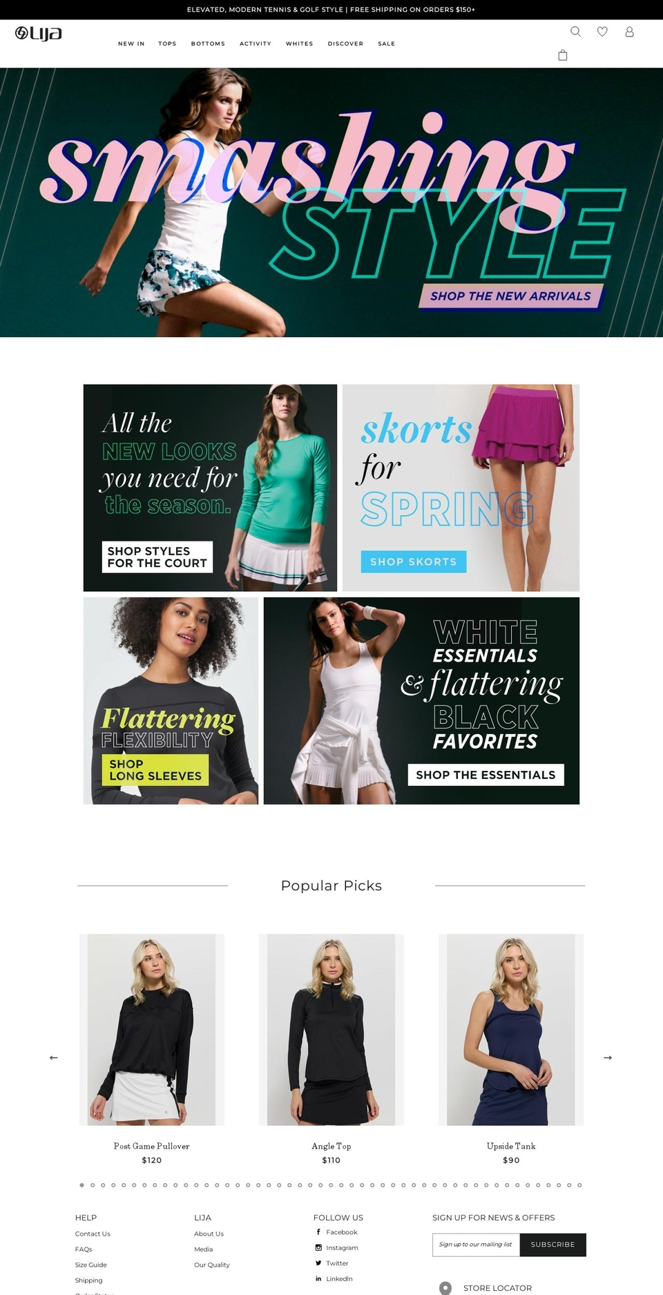 lijastyle.ca shopify website screenshot