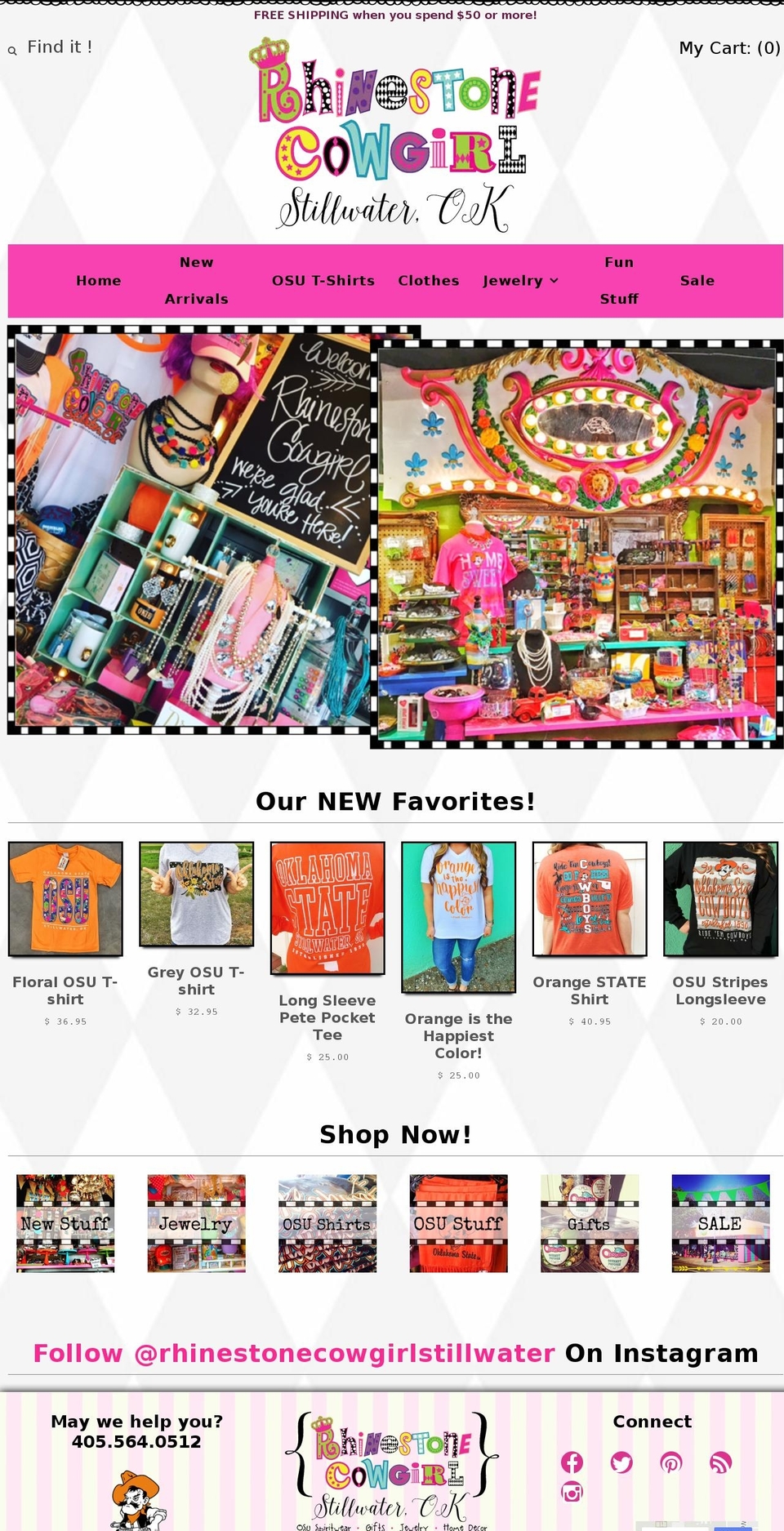 likearhinestonecowgirl.com shopify website screenshot