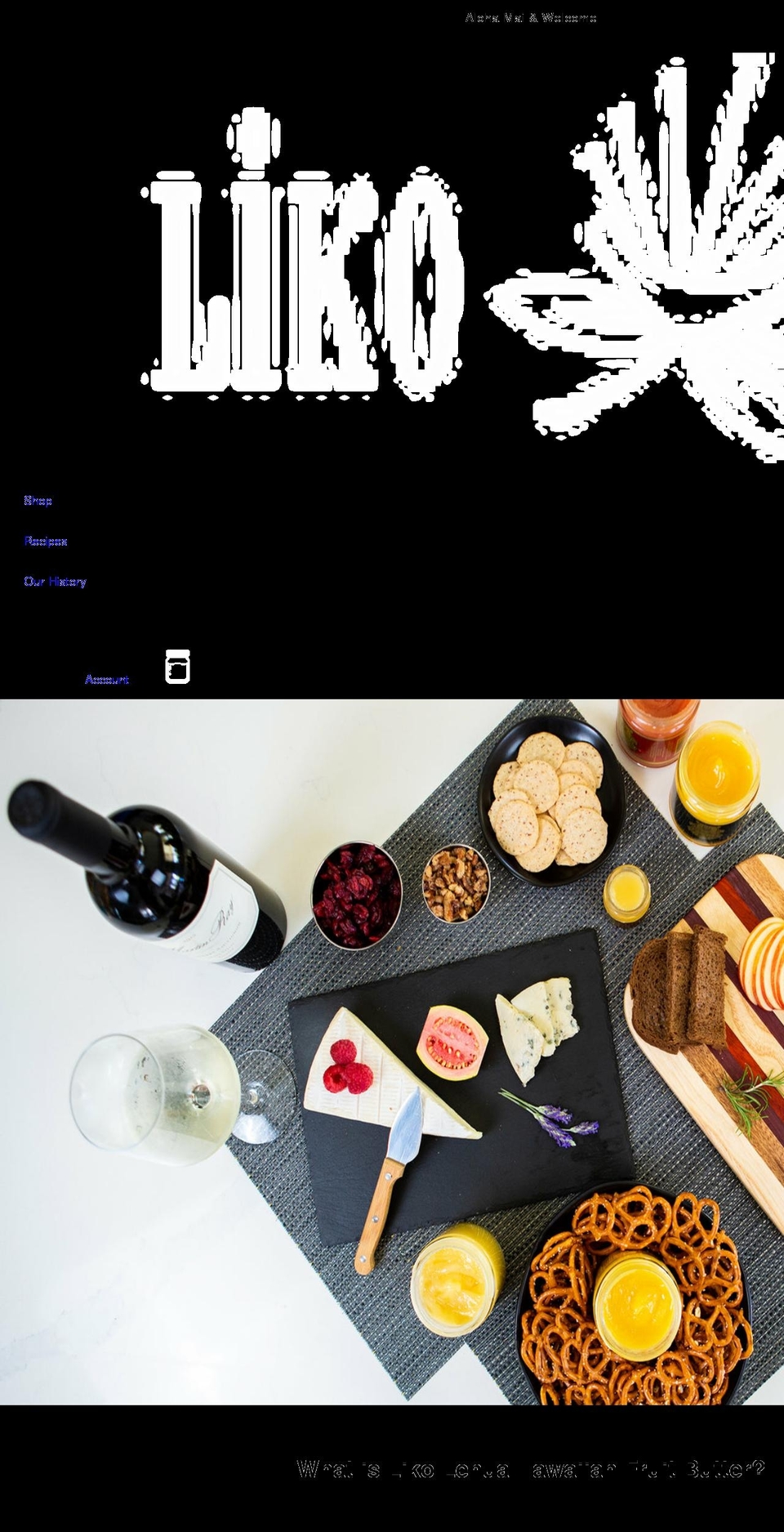 likolehua.com shopify website screenshot