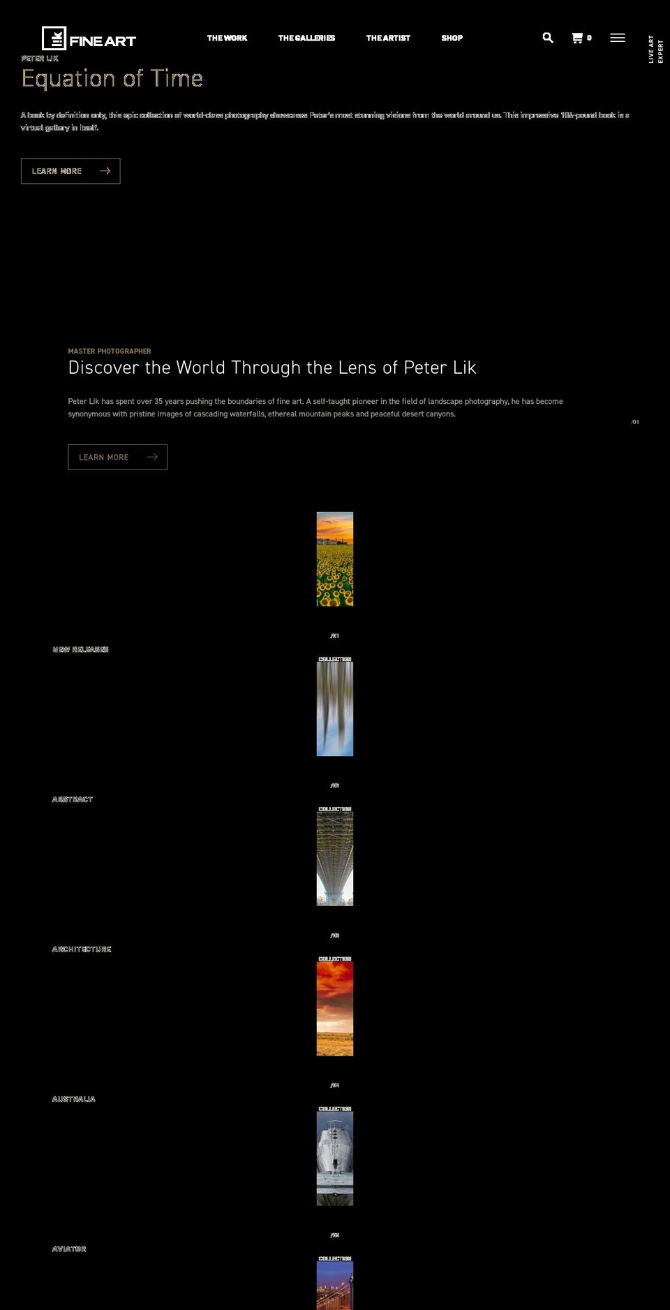 lik-fineart-dev Shopify theme site example liksquare.com