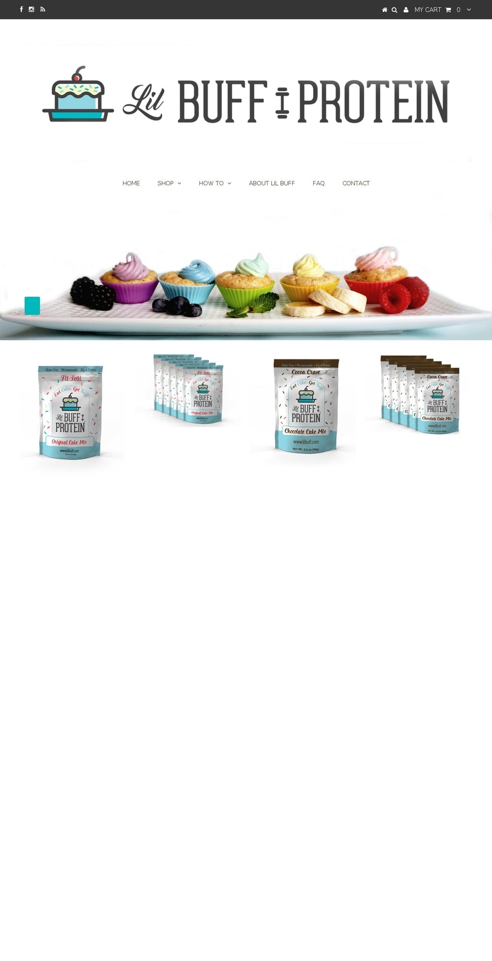 lilbuff.com shopify website screenshot