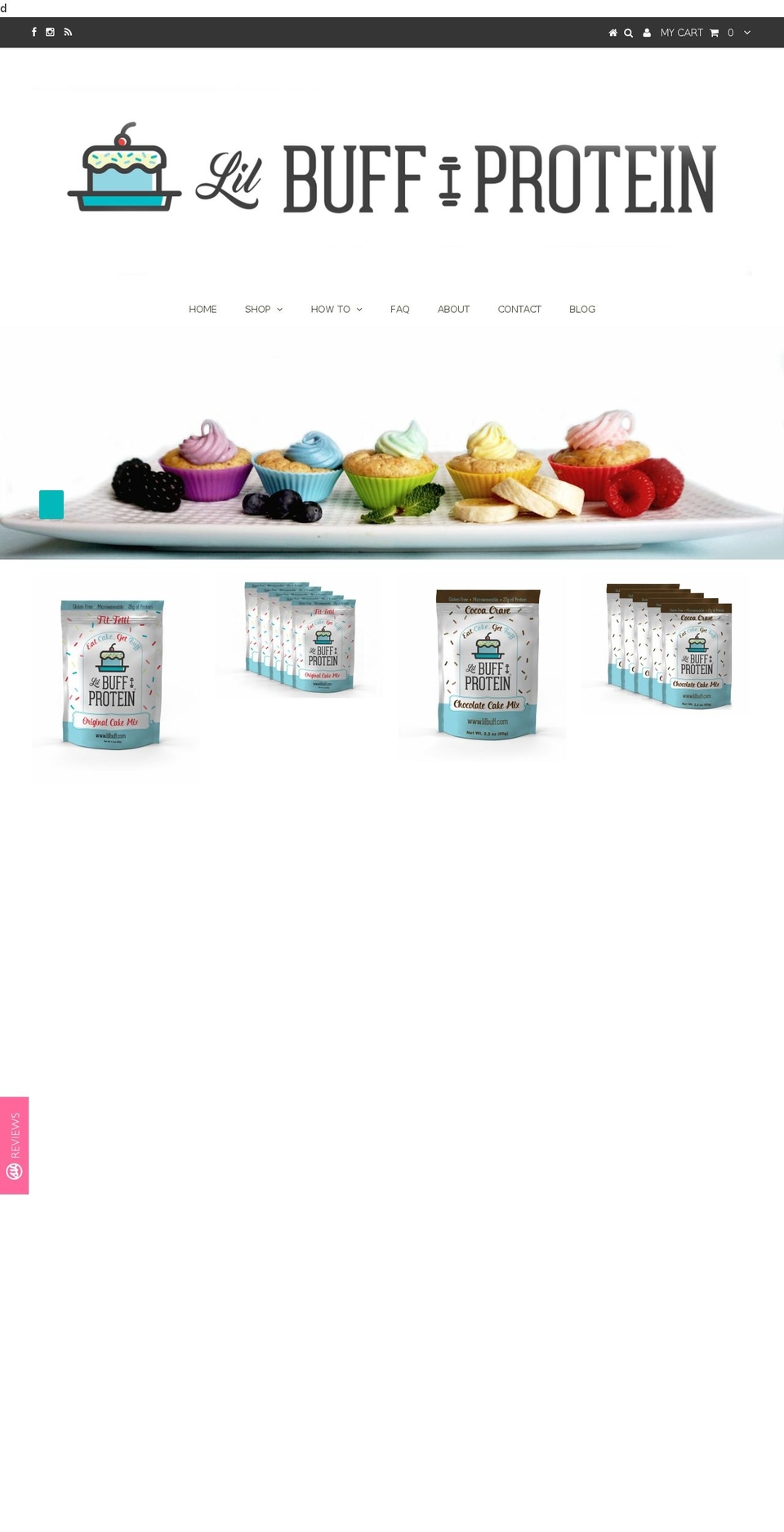 lilbuffbakery.com — Shopify storefront screenshot
