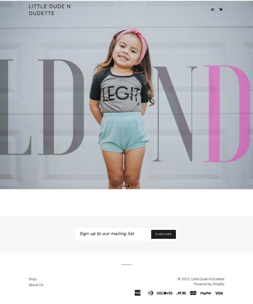 lildnd.com shopify website screenshot