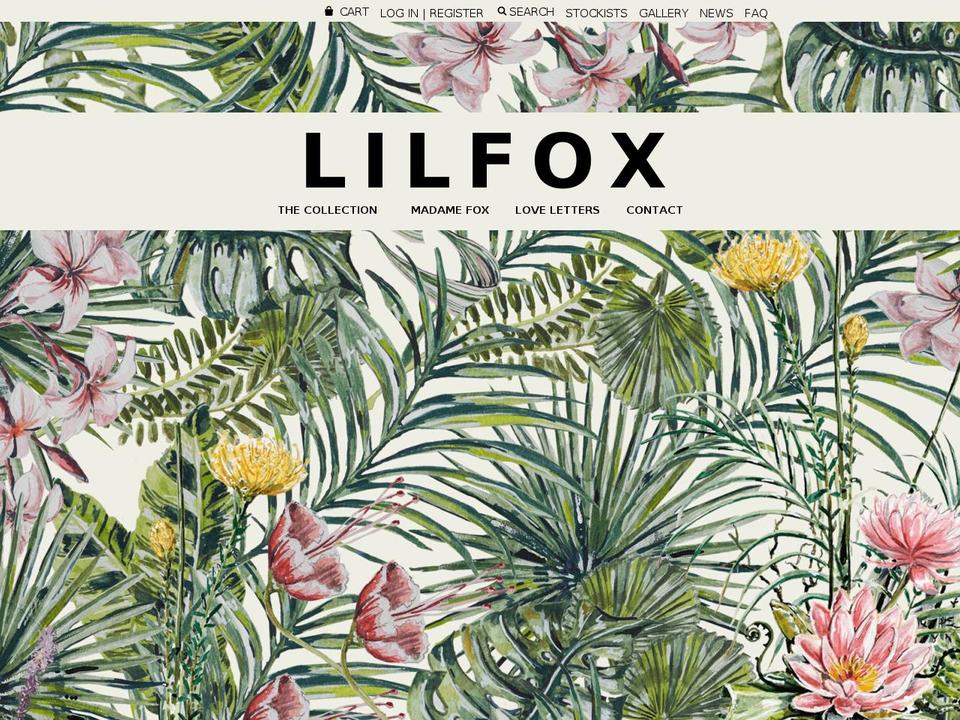 lilfox.miami shopify website screenshot