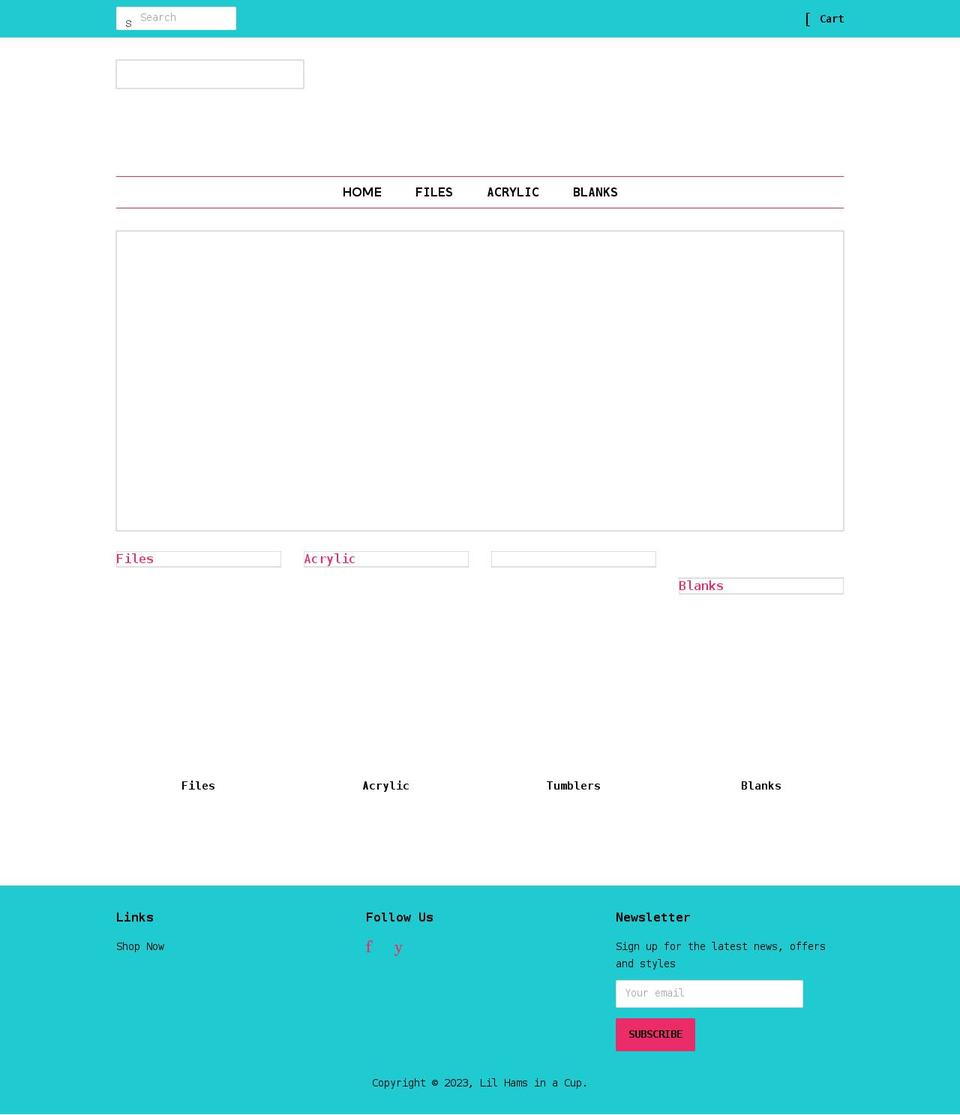 lilhamsinacup.com shopify website screenshot