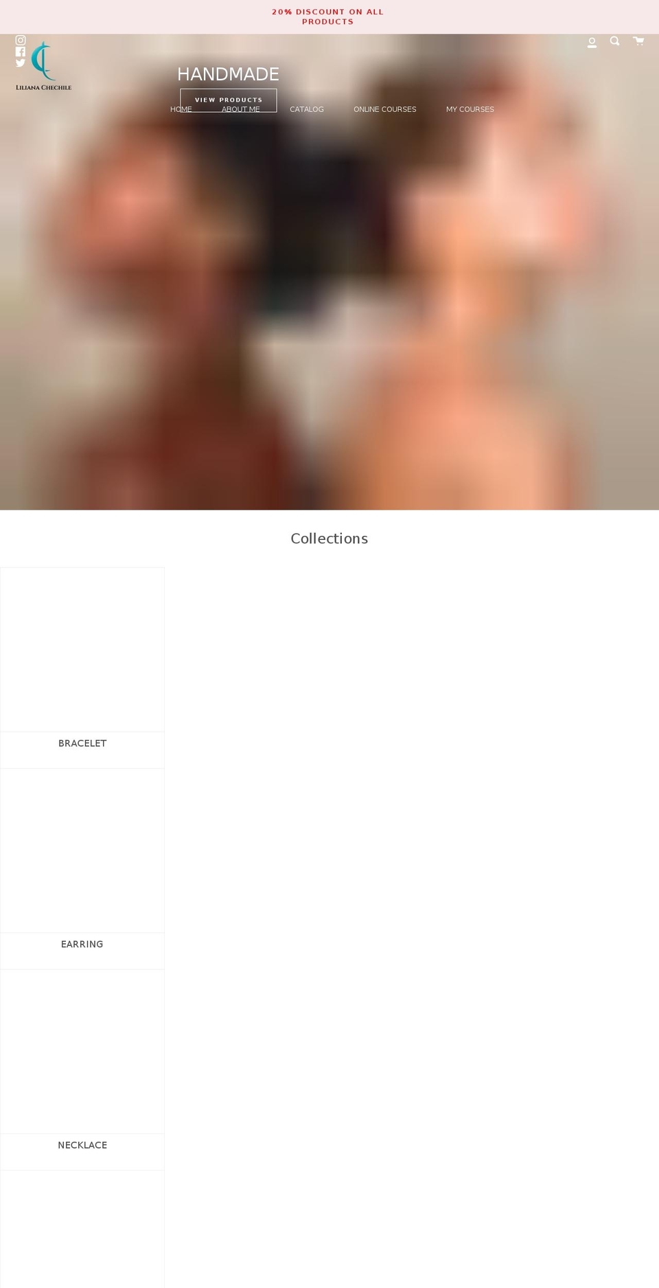 lilianachechile.com shopify website screenshot