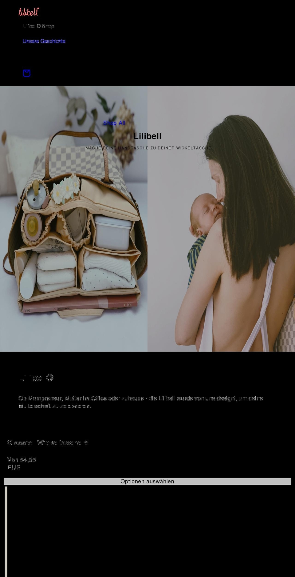 lilibell.de shopify website screenshot