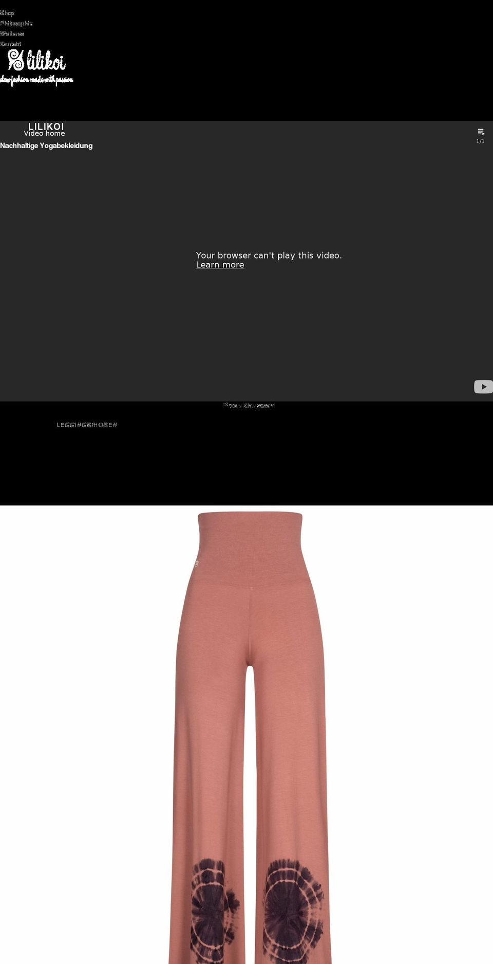 lilikoi-passion.com shopify website screenshot