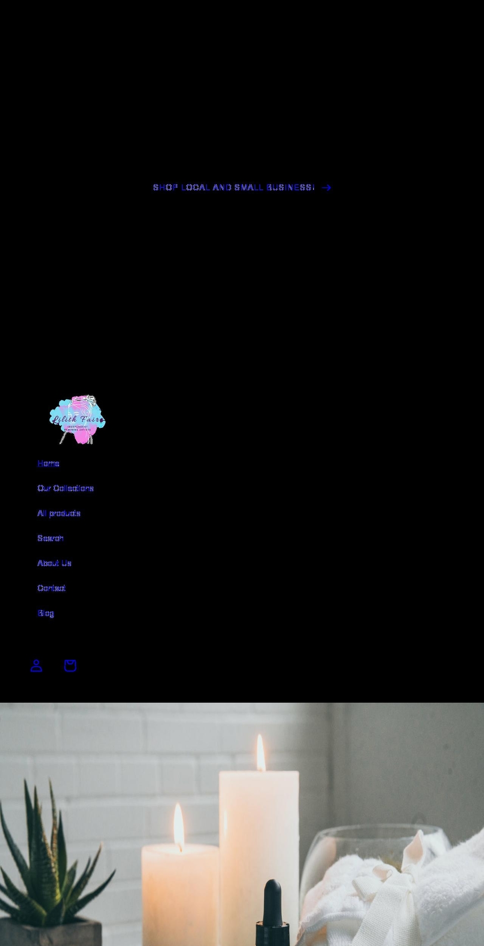 lilithfaire.com shopify website screenshot