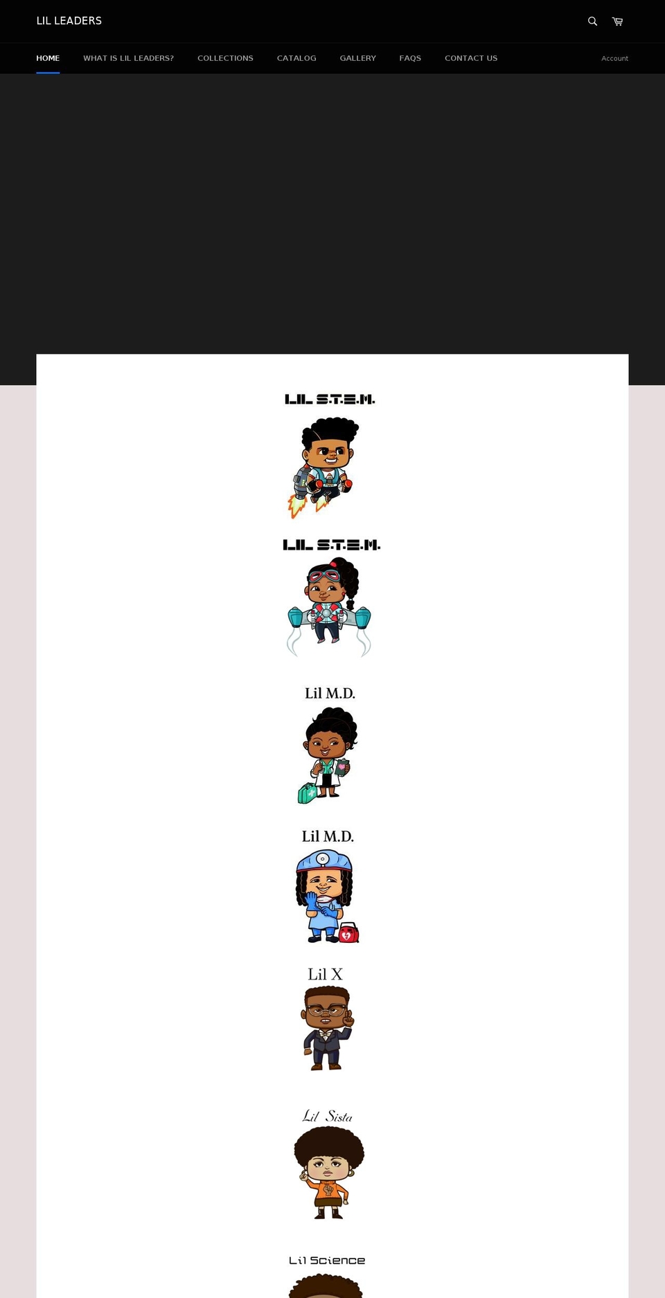 lilleaders.com shopify website screenshot